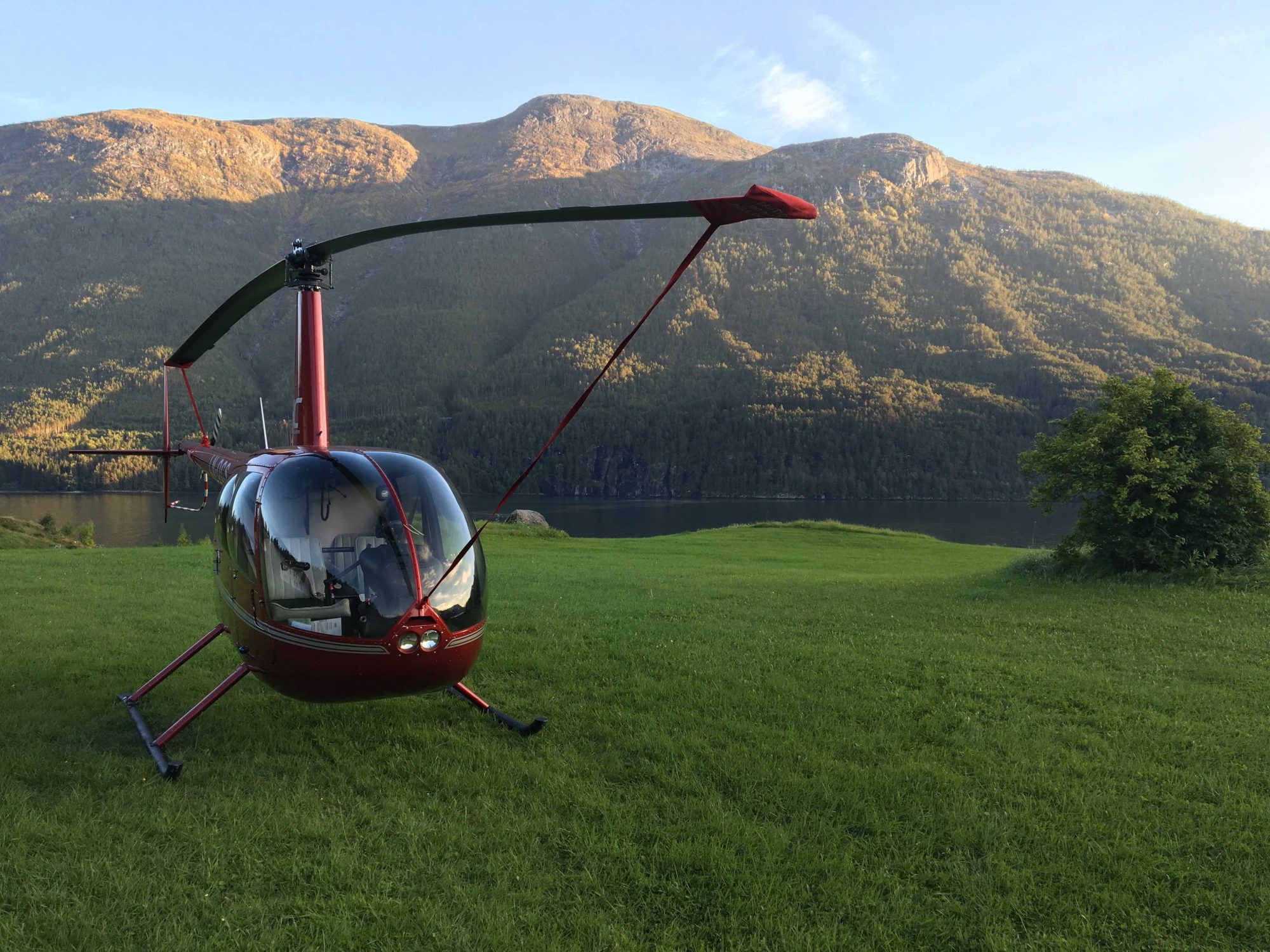 Robinson R4 Forbedret helikopterflåte